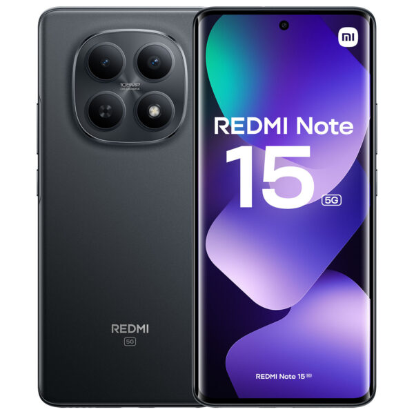 Redmi Note 15 -Colors Black, Glacier Blue, Forest Green -Free Delivery