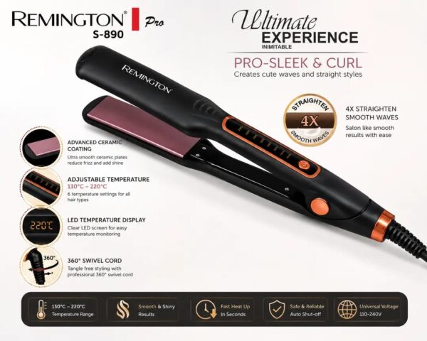 Remington Hair Straightener