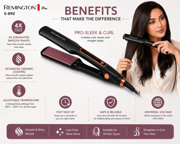 Remington Hair Straightener