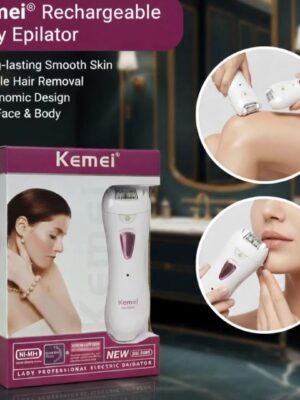 KemeiRechargeableLadyHairClipperShaver001