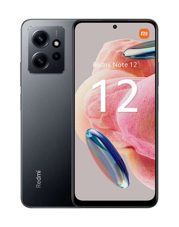 Redmi Note 12 -Colors Sunrise Gold, Onyx Gray, Ice Blue, Mint Green -Free Delivery