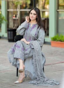 Maria B. Party & Wedding Chiffon Embroidered Suits for Stylish Ladies & Girls