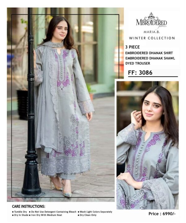 Maria B. Party & Wedding Chiffon Embroidered Suits for Stylish Ladies & Girls