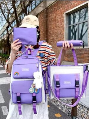 Travelling Backpack Set for Stylish Girls