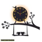ModernCalligraphicWallClock