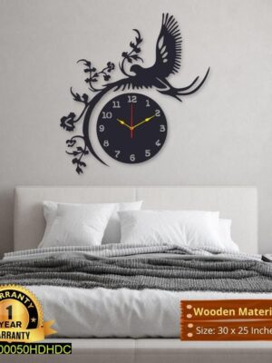 ModernCalligraphicWallClock