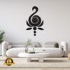 ModernCalligraphicWallClock
