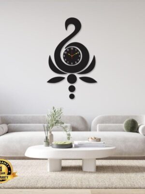ModernCalligraphicWallClock