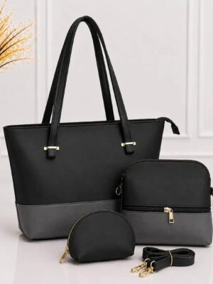 LadiesPlainLeatherPursesBags