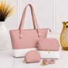 LadiesPlainLeatherPursesBags