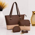 LadiesPlainLeatherPursesBags