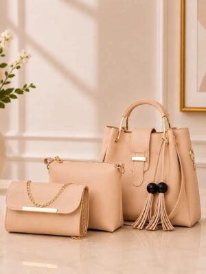 LadiesPlainLeatherPursesBags