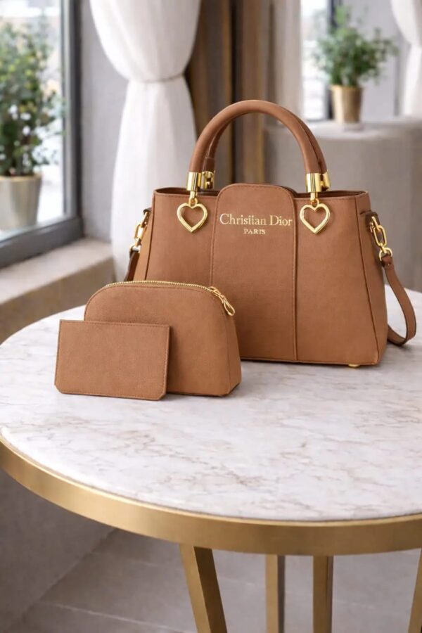 LadiesPlainLeatherPursesBags