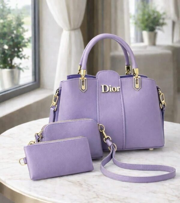 LadiesPlainLeatherPursesBags