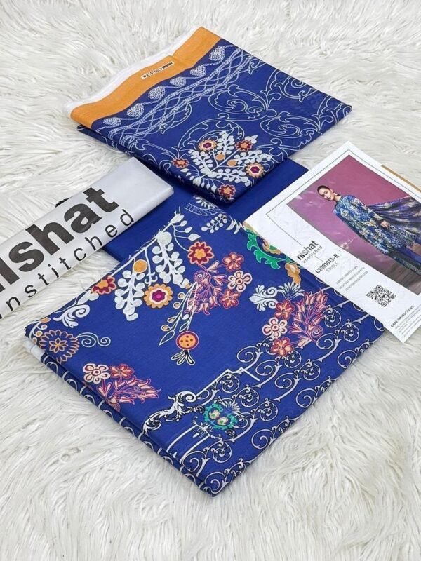 PritendLawnUstitchedSuitbyNishat