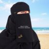 Hijabi Chiffon Saudi Embarrassed Queen Design Naqab for Muslimat