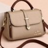 Ladies & Teenagers Rexene Shoulder Handbags -Color Beige