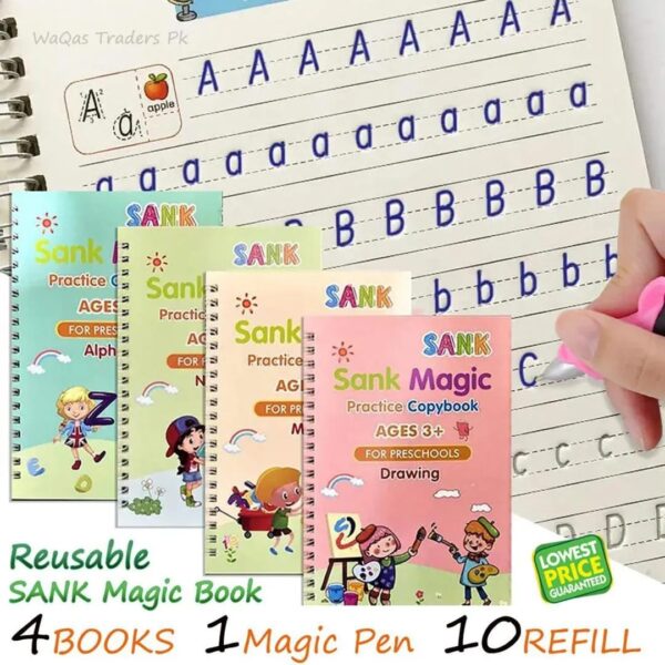 Sank Magic Tracing Books Set for Kids preschoolers