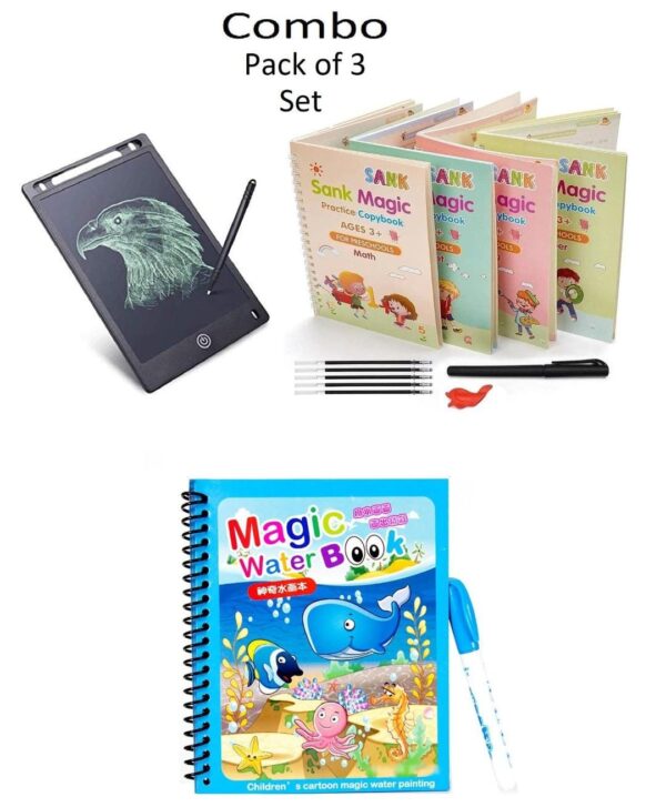 Art & Craft Set with LCD Tablet & Water Book for Kids