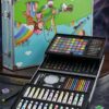 Unicorn Themed Art Kit Set with 145 Pcs Water Color & Pencils for Smart Kids