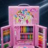 Art Kit Set 86 Color Pencils Pcs with button box for Smart Kids