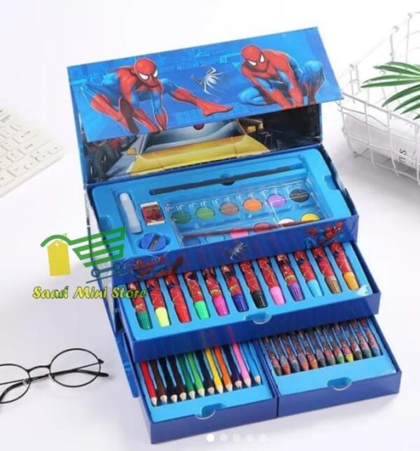 Spiderman Themed Art Kit Set for Kids