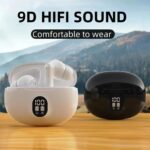 Mobiles 9D Hifi Wireless Earbuds with Noise Cancellation