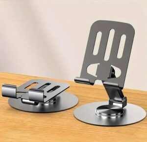Metal Mobile Phone Holder Stand, Adjustable Desk Tablet
