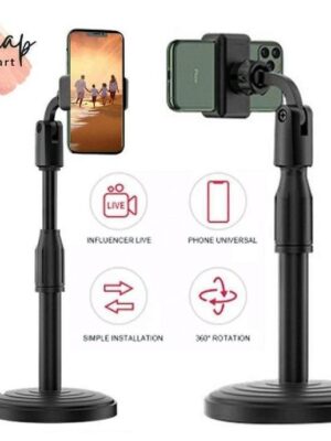 Portable Tripod Stand for Mobiles, 360 Rotating