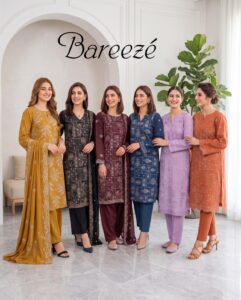 Bareeze Premium AirJet Dhanak Suits