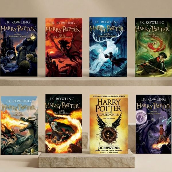 Harry Potter  J. K. Rowling 8 Novels Book Set