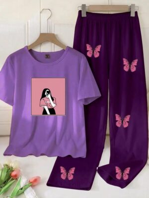 Women's Night Cotton Jersey Suits