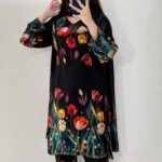 Women's 3pc Printed Lawn Unstitched Suits by Zeen