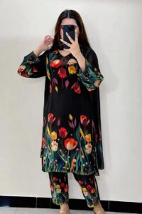 Women's 3pc Printed Lawn Unstitched Suits by Zeen