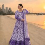 Women's 3Pc Stitched Printed Lawn Maxi Suits