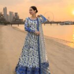 Women's 3Pc Stitched Printed Lawn Maxi Suits