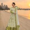 Women's 3Pc Stitched Printed Lawn Maxi Suits