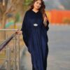 Women's Blue Velvet Kaftan