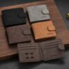 Men's Premium Bifold Leather Wallet -4 Color