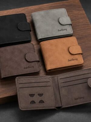 Men's Premium Bifold Leather Wallet -4 Color