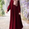Abaya for Muslimat Plain Georgette -3 Colors