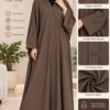 Abaya for Muslimat Nida Plain Classic -4 Colors