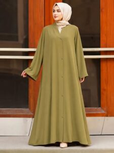 Abaya for Muslimat Georgette Plain Classic