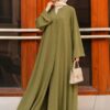 Abaya for Muslimat Georgette Plain Classic