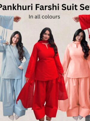 Women's 3Pc Stitched Linen Stylish Suits