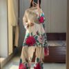 Women's 3Pc Unstitched Silk Digital Printed Stylish Suits