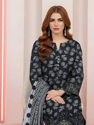 Women's 3pc Khaddar Printed Suits