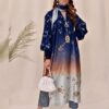 Women's 3piece Digital Printed Silk Suits