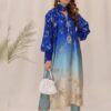 Women's 3piece Digital Printed Silk Suits