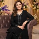 Women's 3piece Unstitched Chiffon Embroidered Suits -In 8 Colors